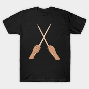 Crossed Drumsticks T-Shirt